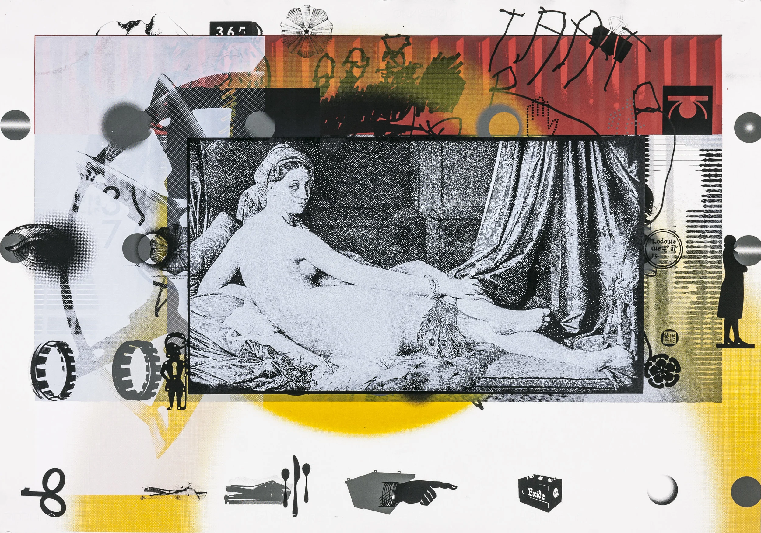 Odalisque after Ingres