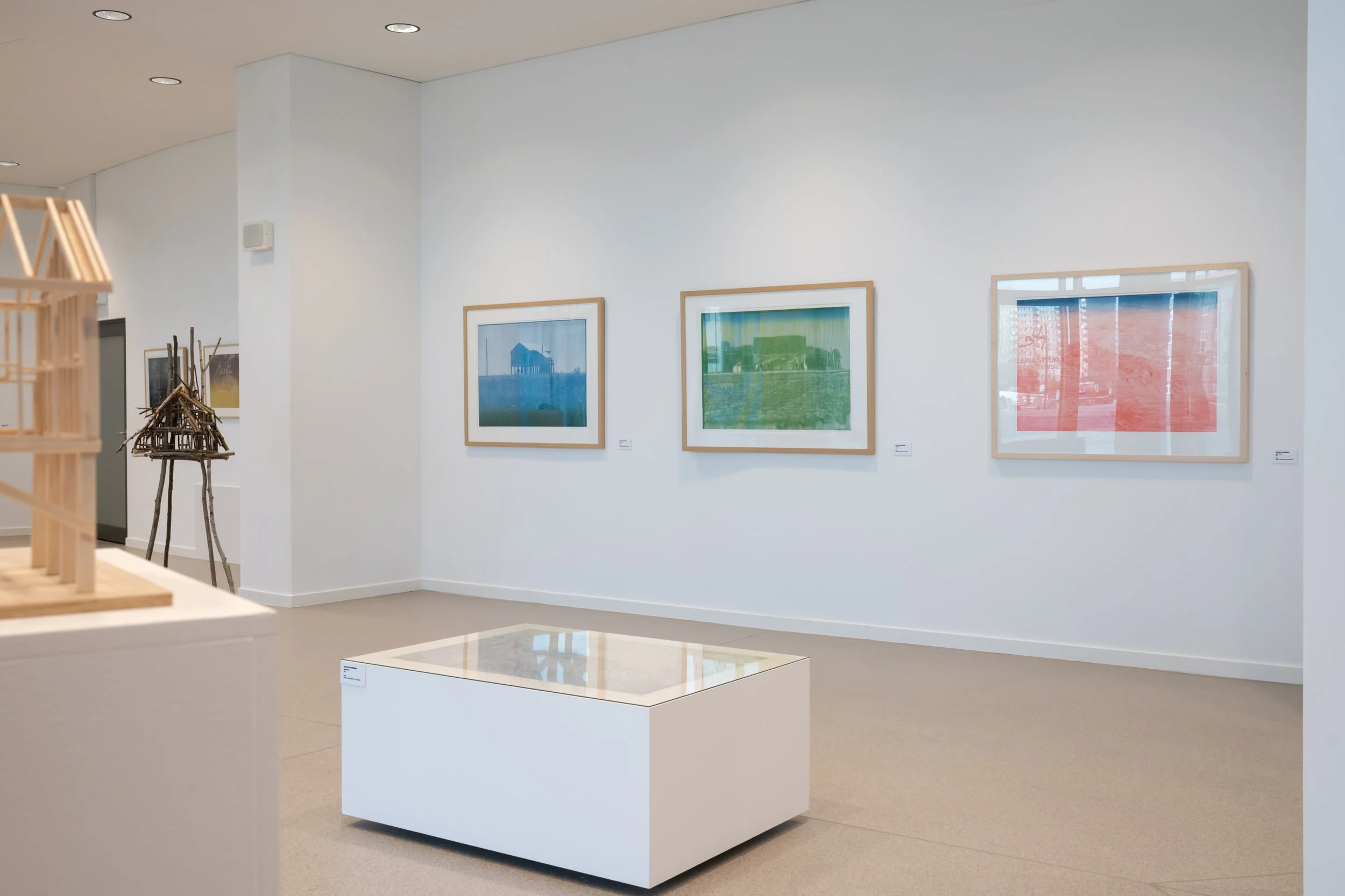  Maps of the Lost Landscape exhibition at the BWA Gallery in Olsztyn. 23.10-16.11.2025  Curated by Monika Sadowska. All photos by Jakub Zdanowicz / BWA Archive. 