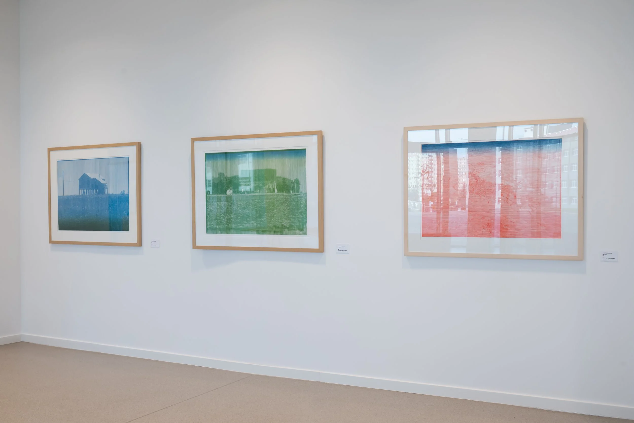  Maps of the Lost Landscape exhibition at the BWA Gallery in Olsztyn. 23.10-16.11.2025  Curated by Monika Sadowska. All photos by Jakub Zdanowicz / BWA Archive. 