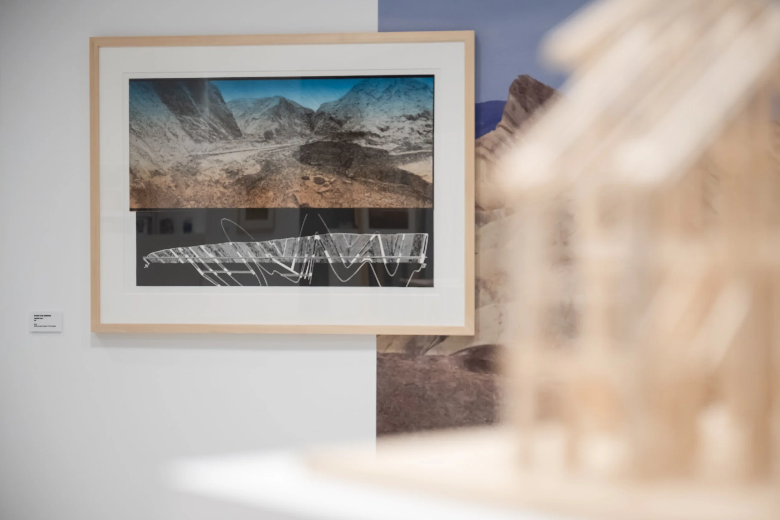  Maps of the Lost Landscape exhibition at the BWA Gallery in Olsztyn. 23.10-16.11.2025  Curated by Monika Sadowska. All photos by Jakub Zdanowicz / BWA Archive. 