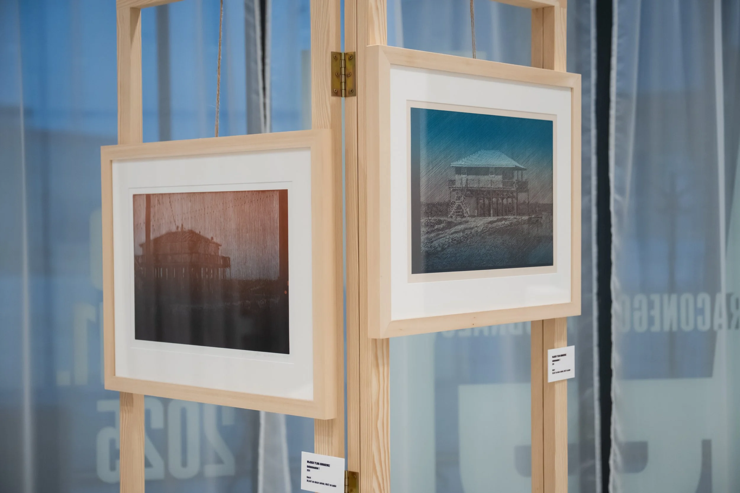  Maps of the Lost Landscape exhibition at the BWA Gallery in Olsztyn. 23.10-16.11.2025  Curated by Monika Sadowska. All photos by Jakub Zdanowicz / BWA Archive. 