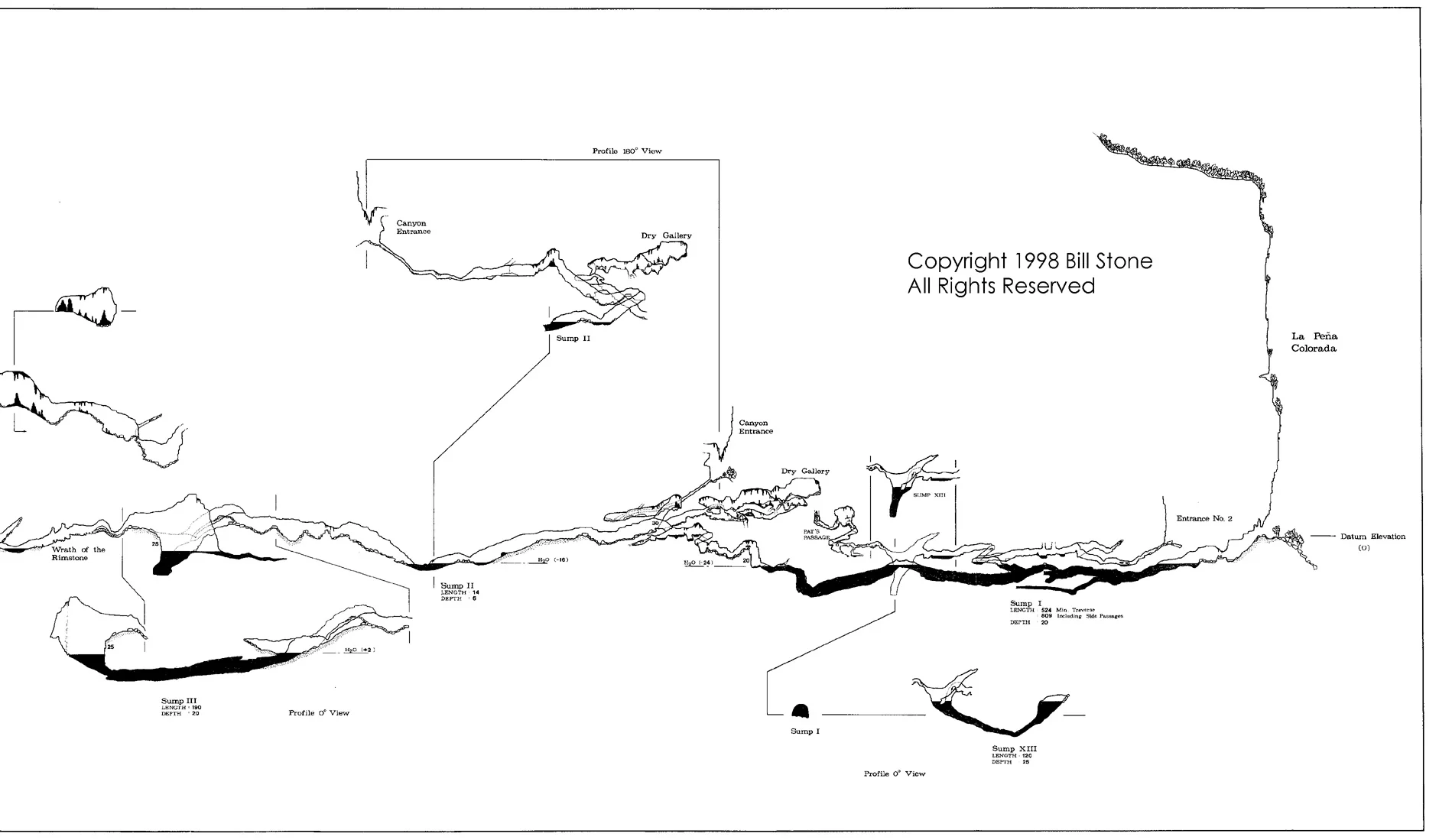 The right part of the Peña Colorada map.