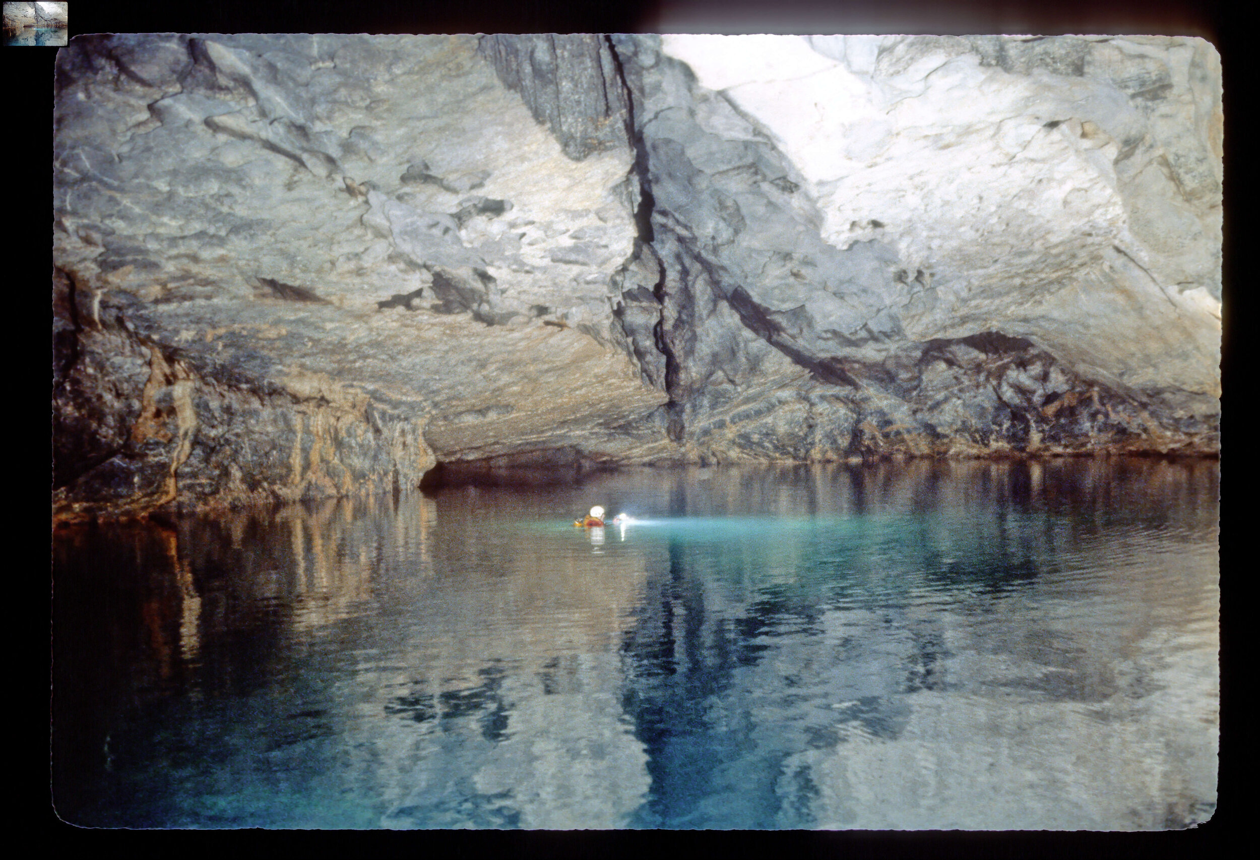  The entrance pool of Sump 1. Photo by Bill Stone. 