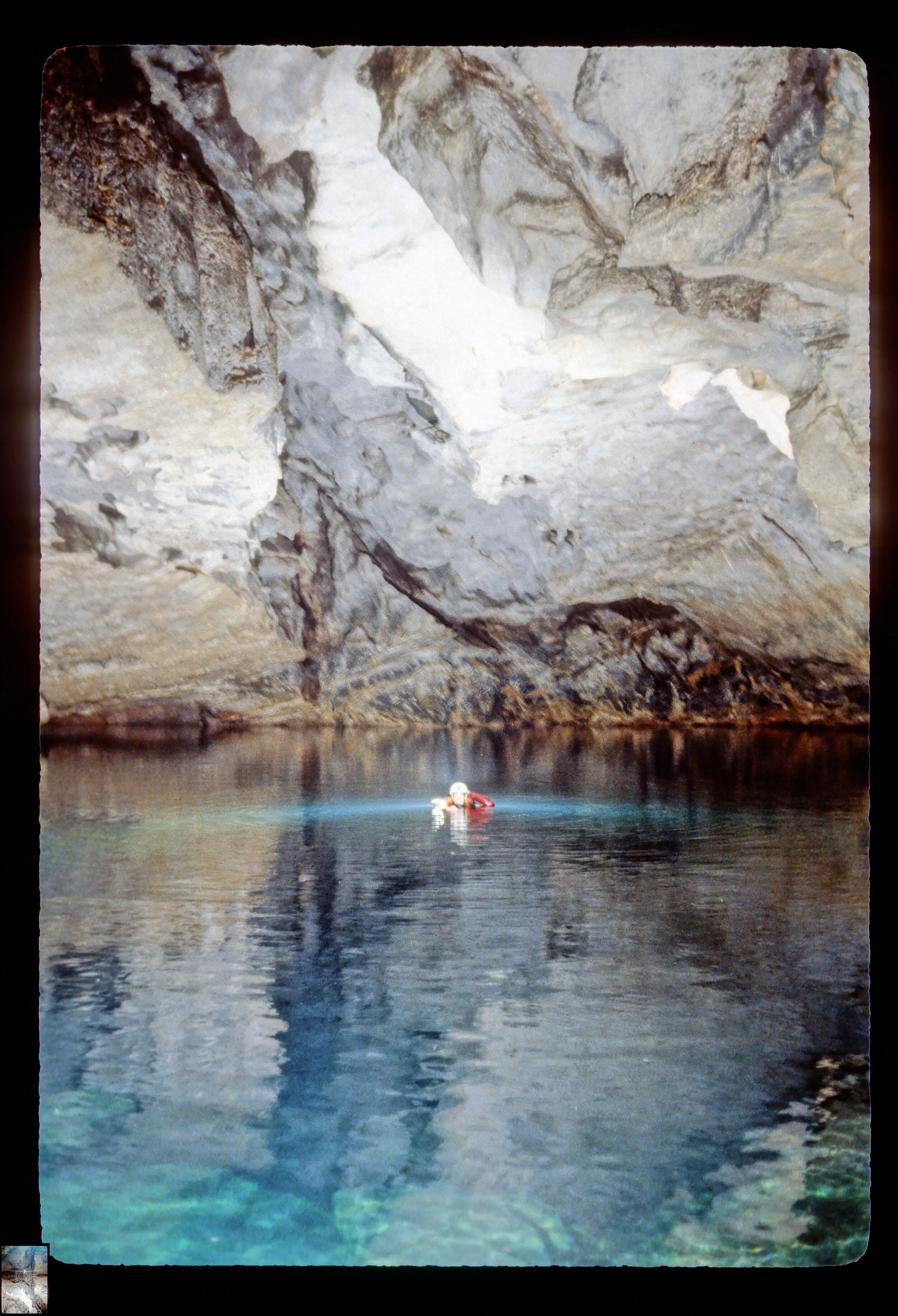  The entrance pool of Sump 1. Photo by Bill Stone. 