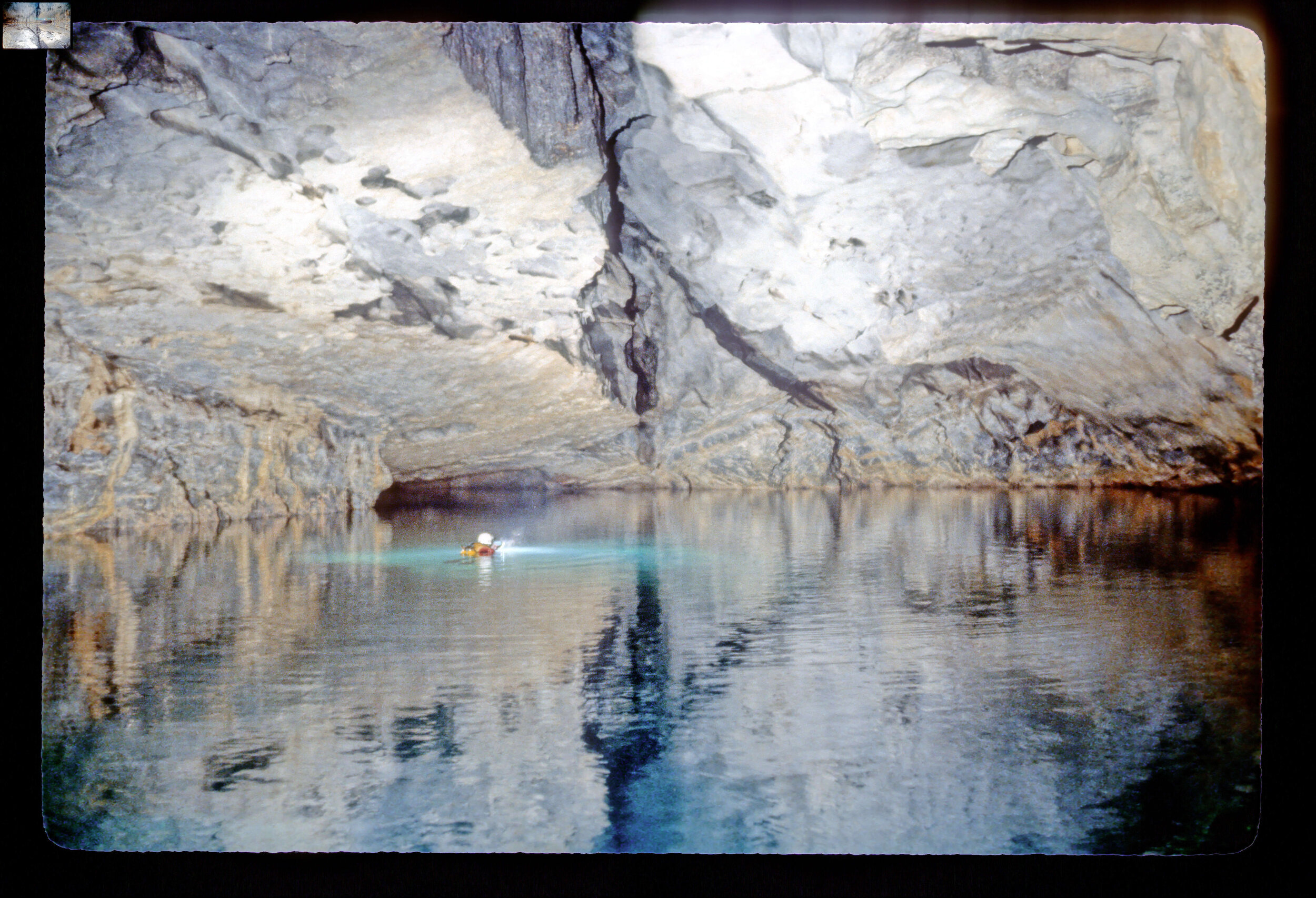  The entrance pool of Sump 1. Photo by Bill Stone. 