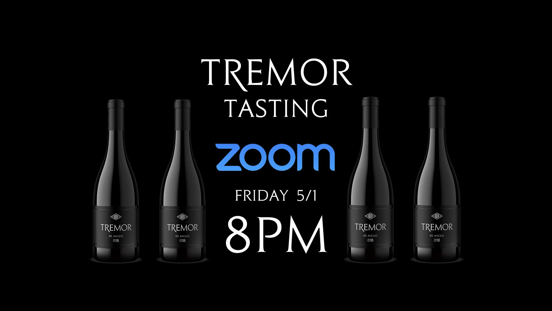 Friday Night Tasting: 2019 Tremor