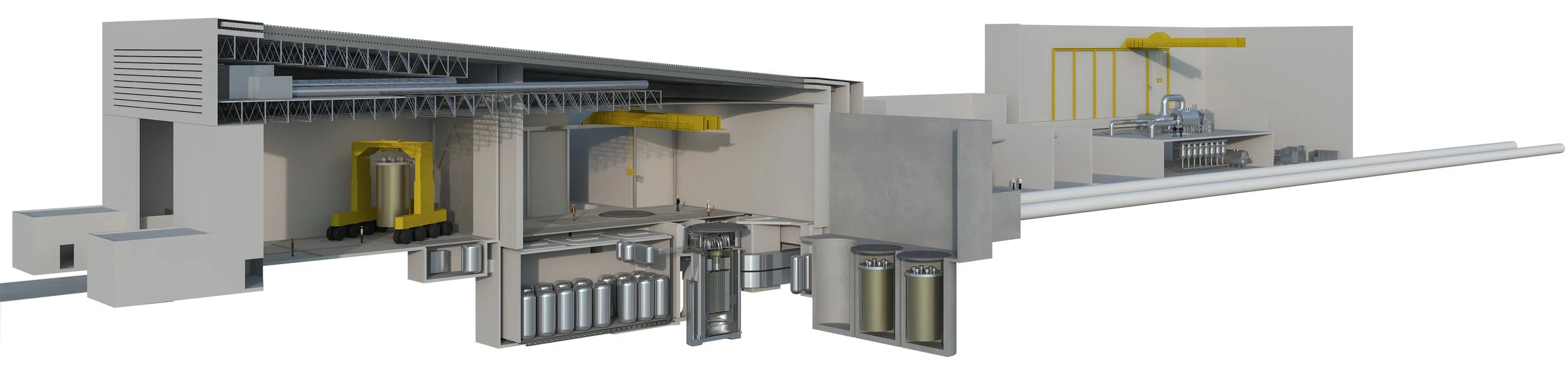 Terrestrial Energy, Integral Molten Salt Reactor. High temperature molten-salt reactor heat plant with sealed, replaceable reactor vessels. 