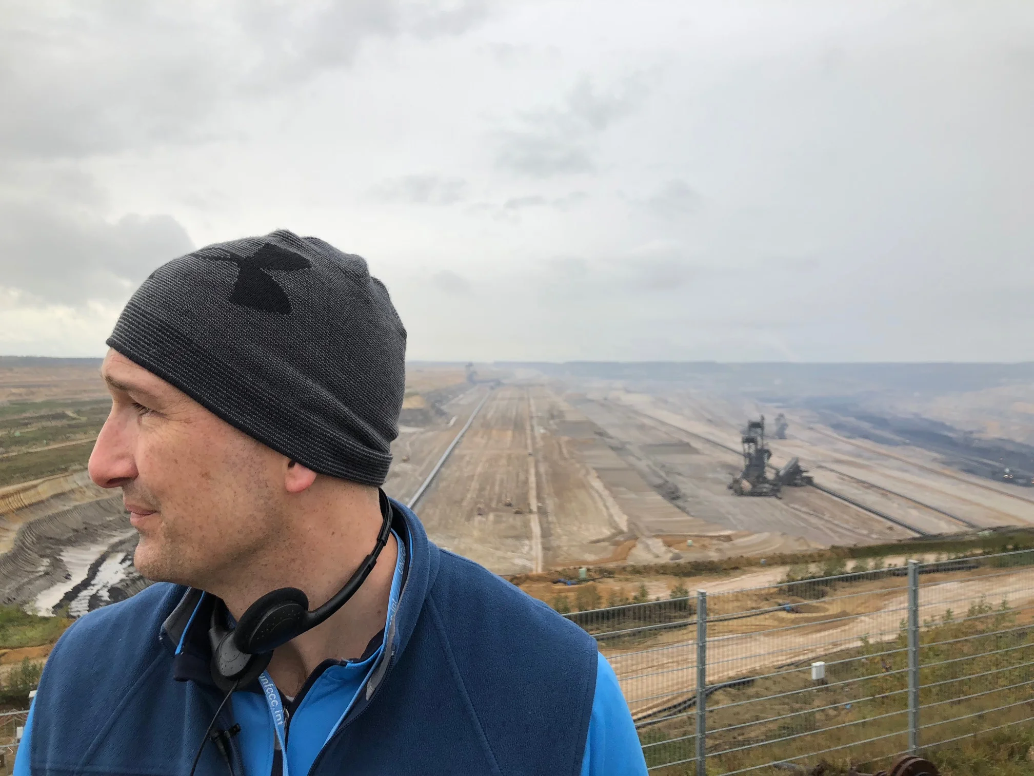 Just a thirty minute drive from the biggest climate change meeting in the world was the biggest lignite pit I have ever seen. Bonn, Germany.