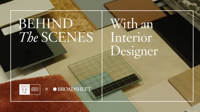 Swinburne x Broadsheet - Behind the Scenes - David