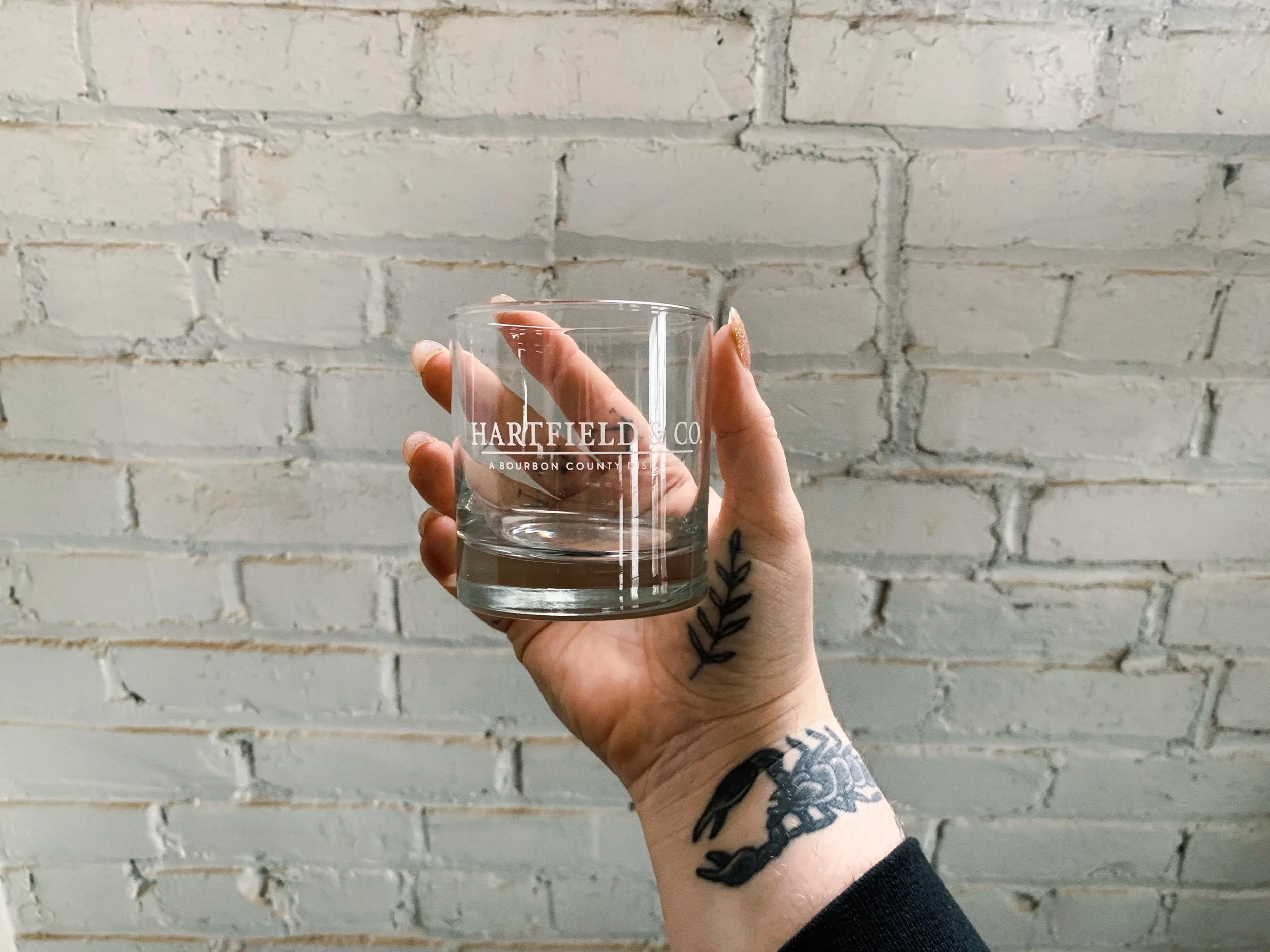 Hartfield & Co Rocks Glass - copyright Hartfield & Co. 2023 www.hartfieldandcompany.com