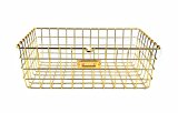 Wire bins - you can see everything that's in there and that GOLD! 