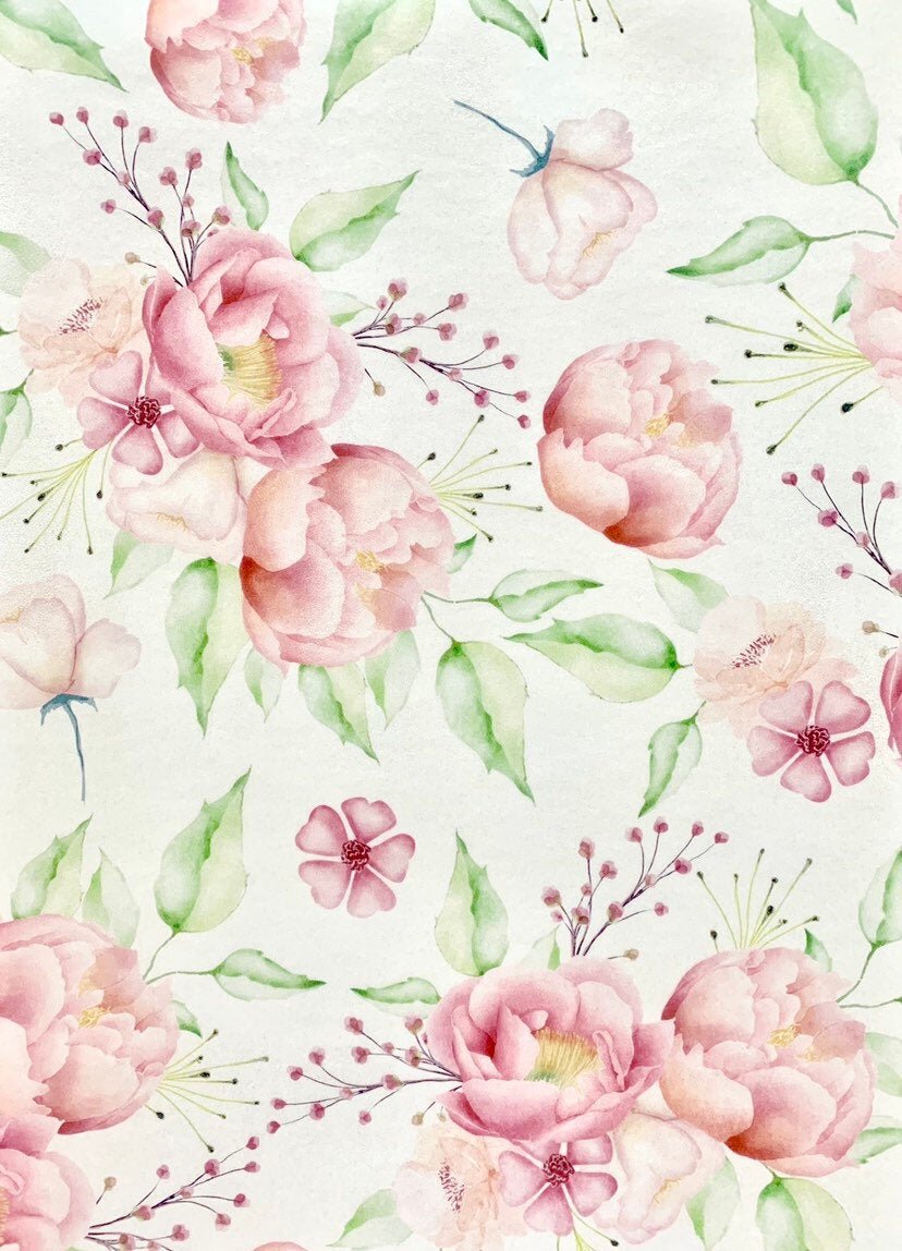 Floral Pattern Printed Wafer Paper Sample Pack