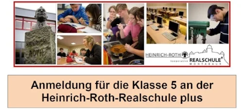 Anmeldung für die Klasse 5 