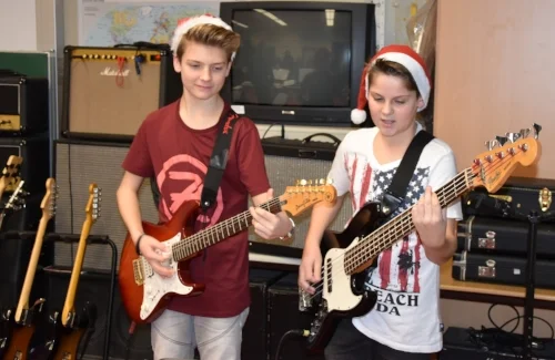 Schulband in Concert