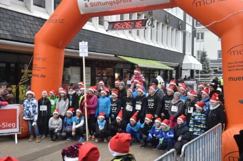 Weihnachtlicher Münz-Spendenlauf 2017