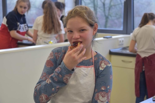 In der Weihnachtsbäckerei ...