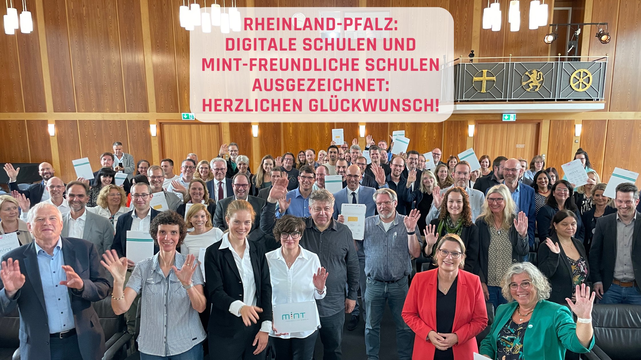 Heinrich-Roth-Realschule plus wiederholt als MINT-freundliche Schule ausgezeichnet