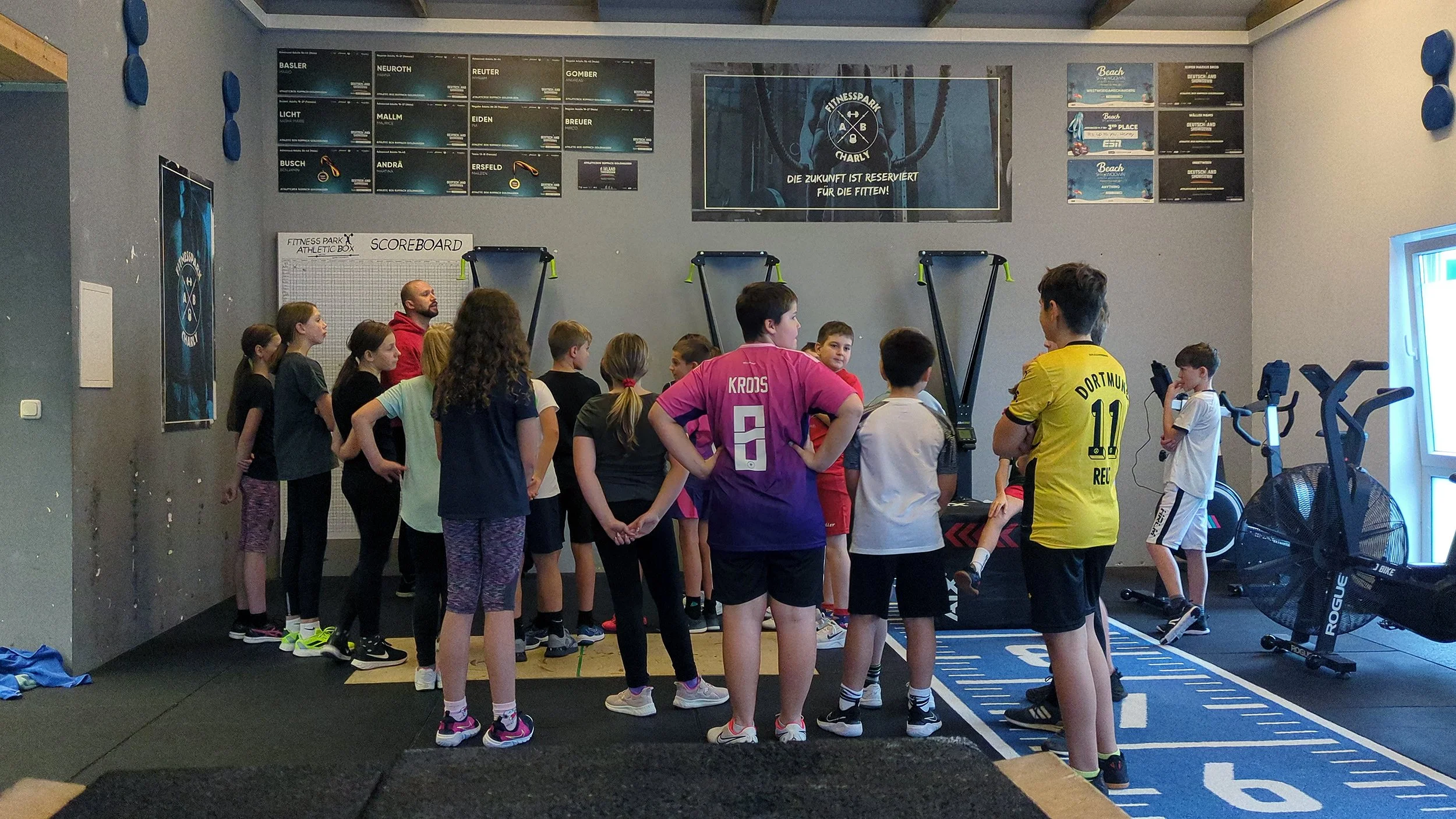 Sportunterricht im Fitnessstudio — Heinrich-Roth-Realschule plus