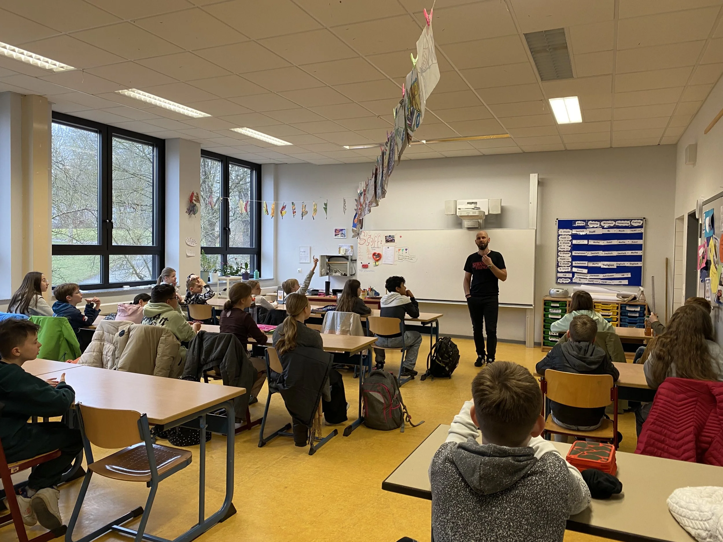 Workshop "Medienkompetenz" in den Klassen der Stufe 5