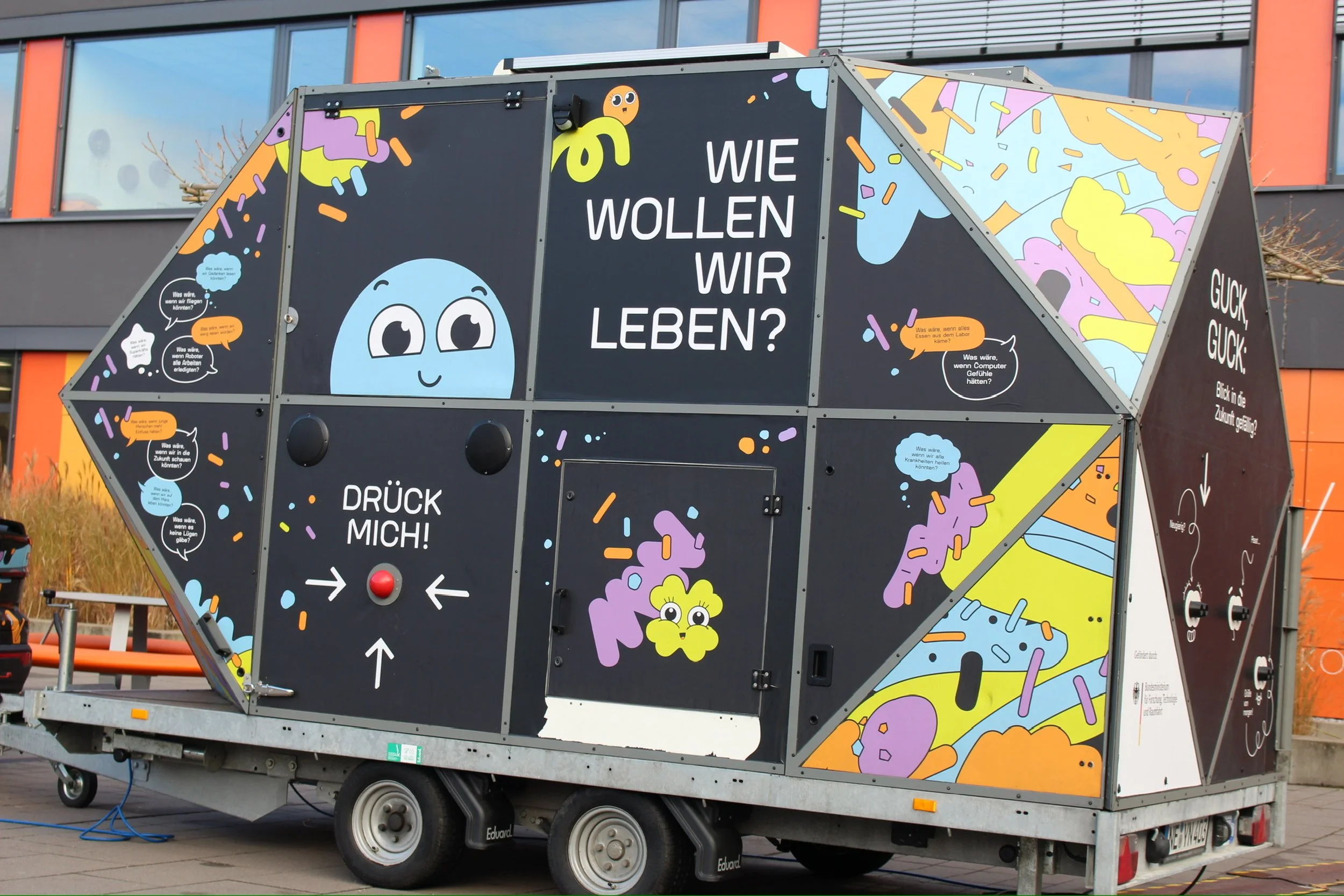 Zukunft hautnah erleben – Das Mobile Futurium zu Gast