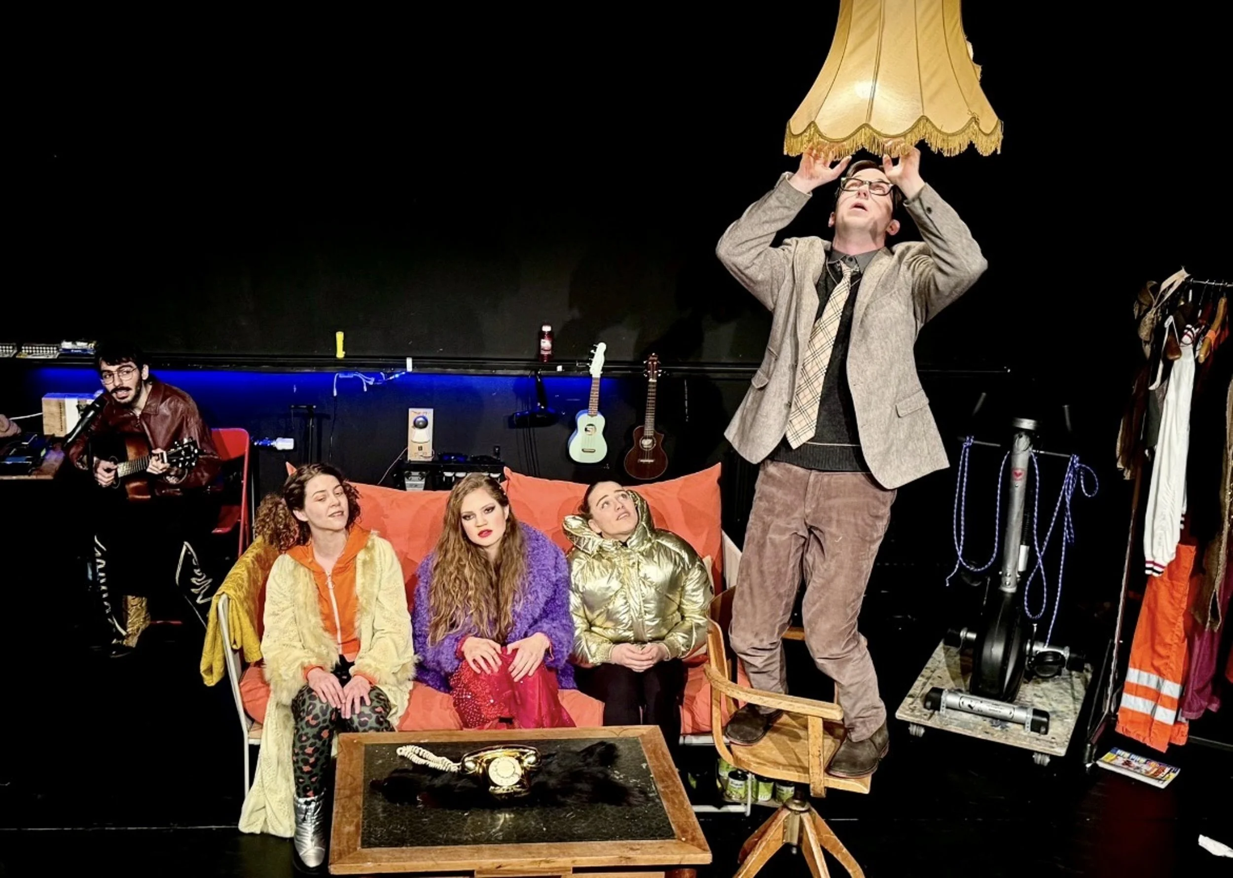 Klassen 9a und 9b im Schlosstheater Neuwied