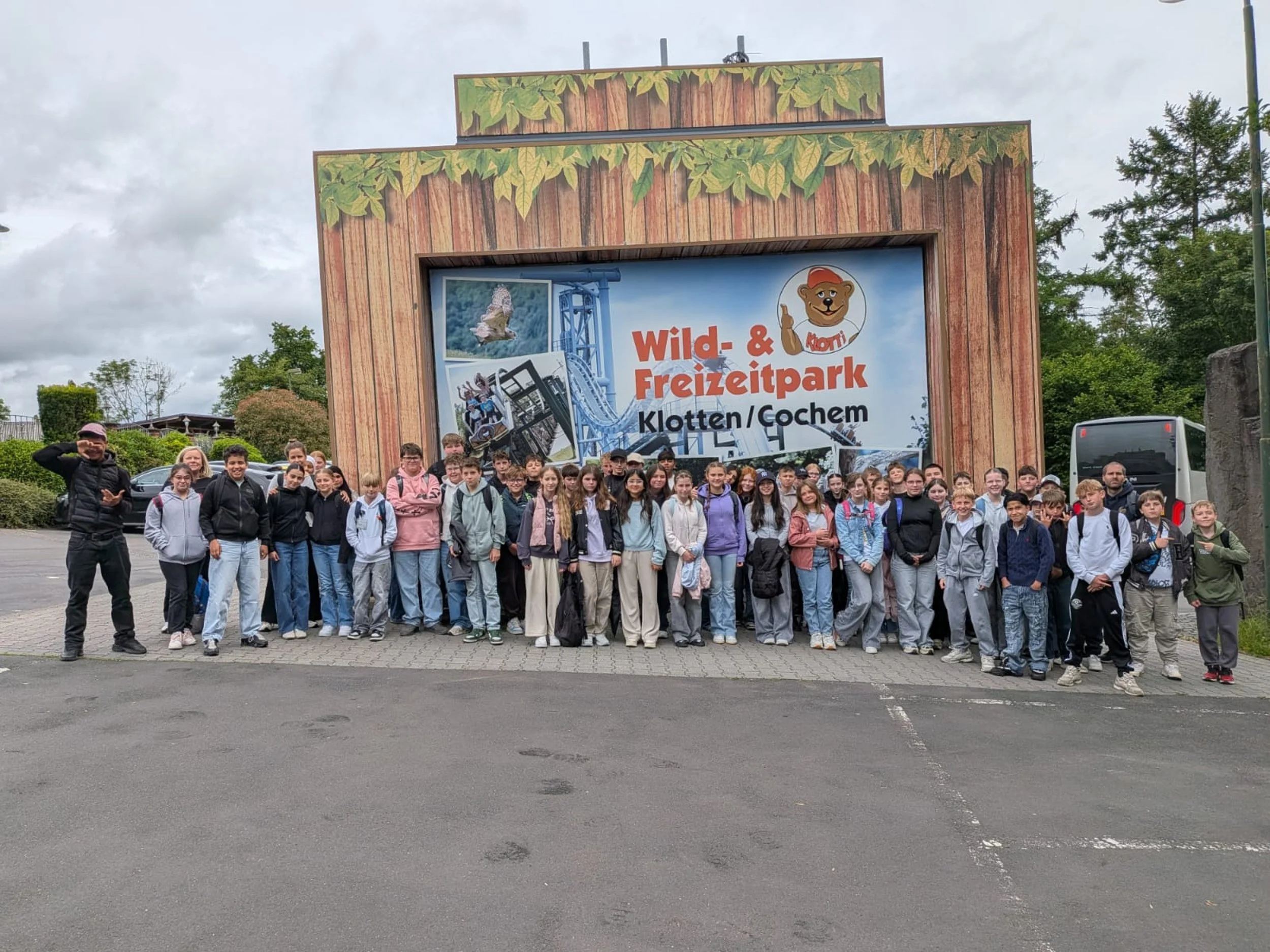 5.- und 6.-Klässler besuchen Wild- &amp; Freizeitpark Klotten/Cochem