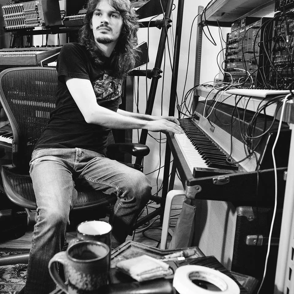 Will Bryant keyboardist and singer performing steely dan style rock with Catskills music collective.