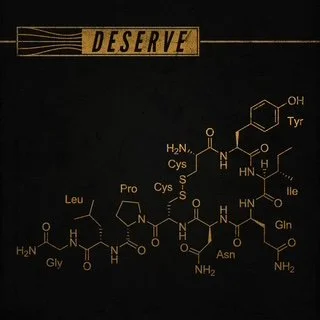 Official cover art for 'Deserve' by Kevin Kadish and David Baron. A dark indie-pop collaboration from the Grammy-nominated songwriter of 'All About That Bass' and 'Wrecking Ball'. Features a stylized portrait in a vintage aesthetic.