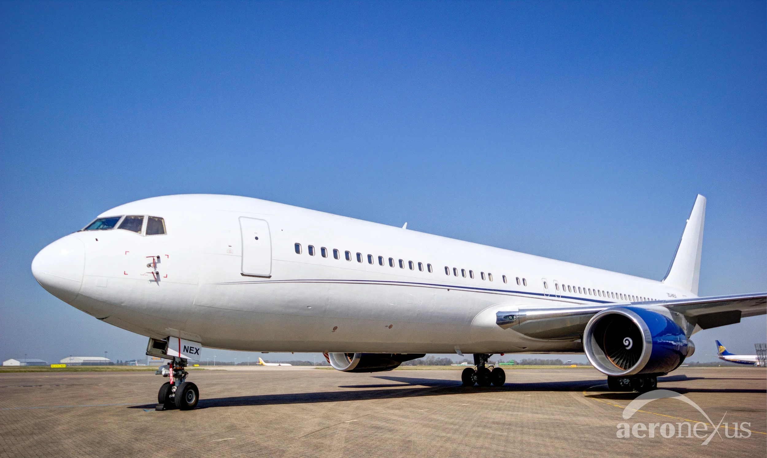 Boeing 767-300ER ZS-NEX da Aeronexus - aeronave VIP da Seleção Brasileira
