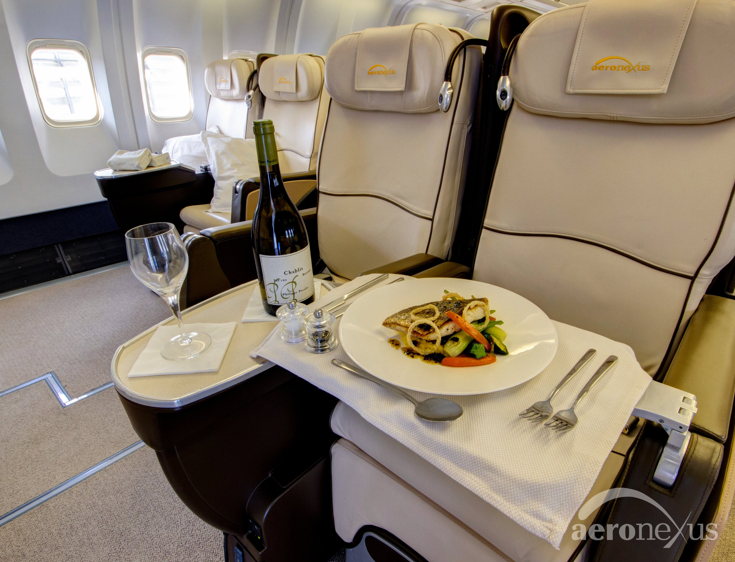 Aeronexus | VIP Boeing 767-300ER | Interior Catering