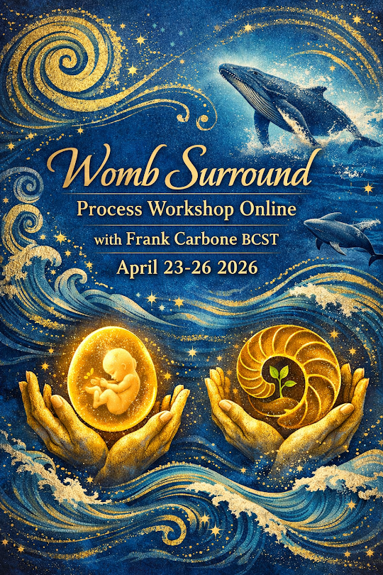 Womb Surround Process Workshop Online April 23-26. $700  4 spaces open
