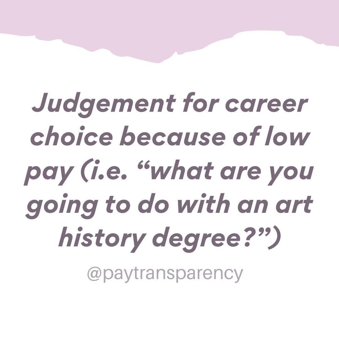 What are some of the reasons you ARE or ARE NOT open to sharing your salary with others (colleagues, friends, family, etc.)? 

Museum Field Salary + Transparency Survey response.

#Transparencyiskey #museumsarenotneutral #arthistory #whatareyougoingt