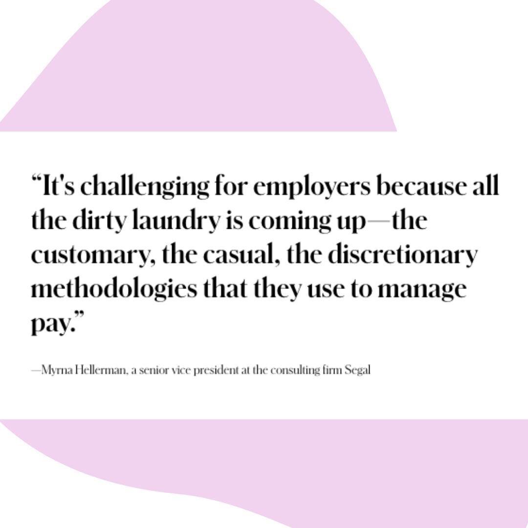 No sh*t. 
&quot;Another potential reason employers may not love the law? It could eventually raise workers&rsquo; pay overall.&quot;

Quotes from #JenaMcgregor article in @forbes. Read the full article at the #linkinbio
.
.
.
.
.
.
#paytransparency #