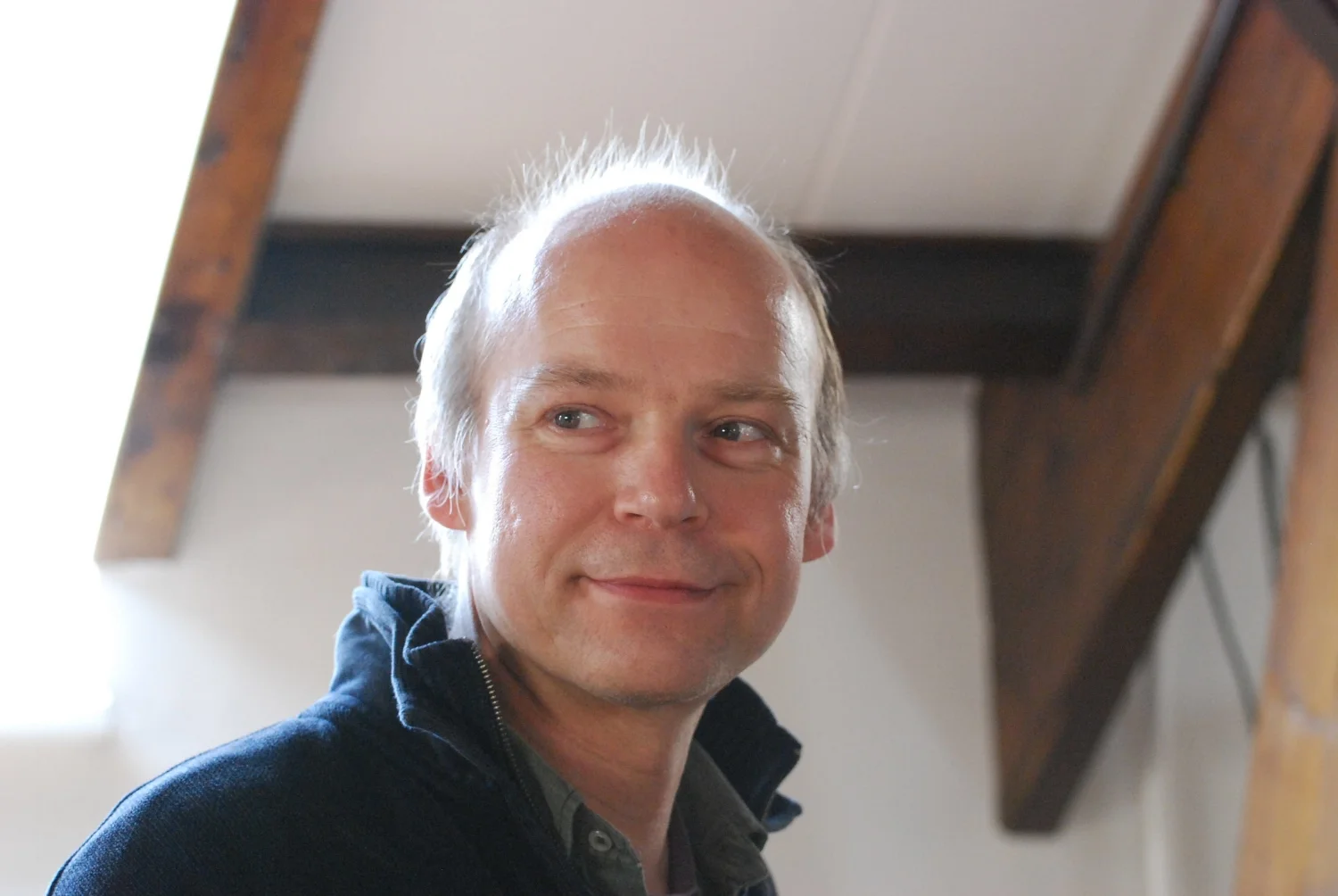 Bert van Baar tijdens een workshop