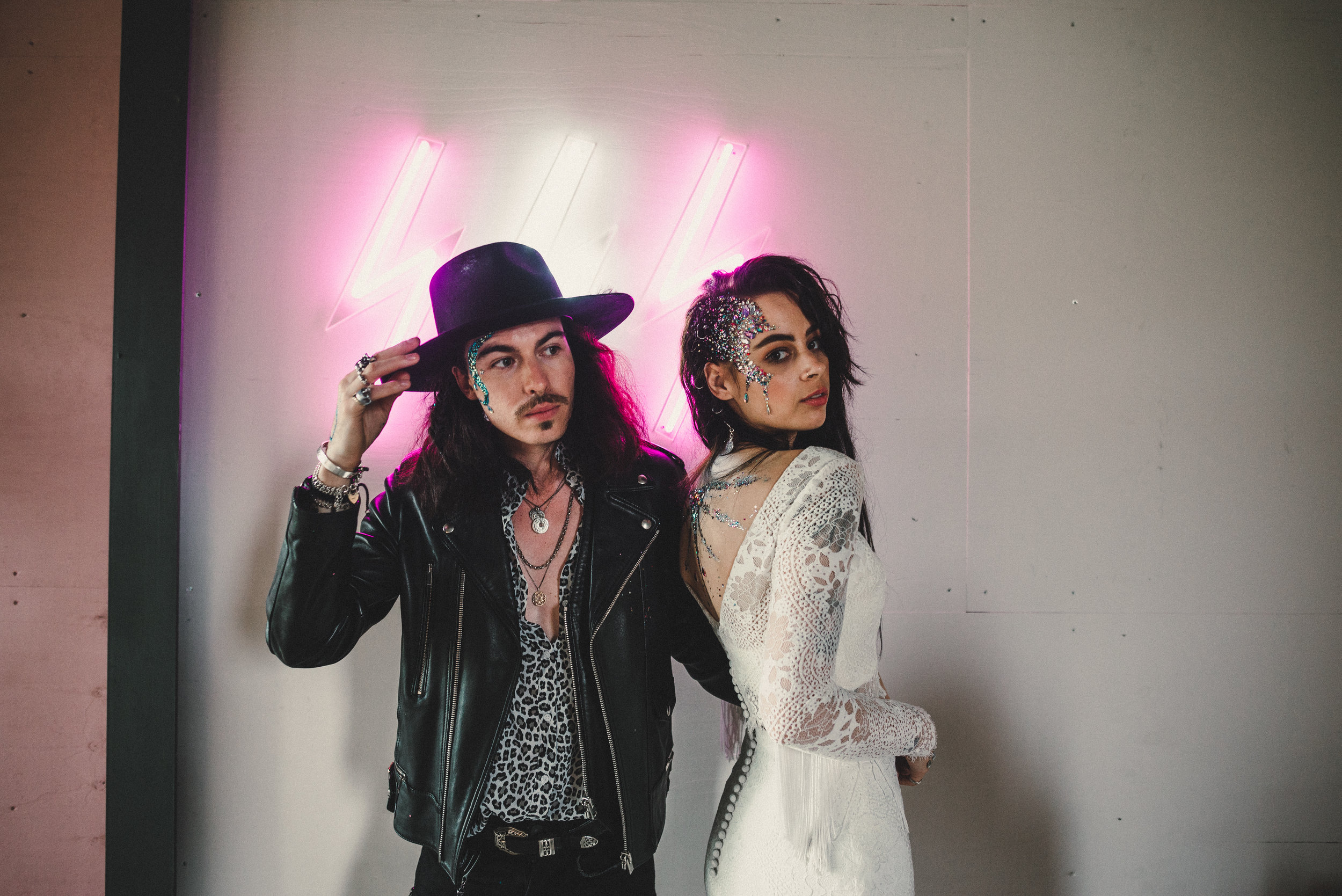 instagram blogger couple from boy girl agency wedding day at giraffe shed in wales