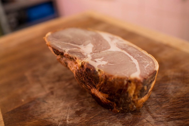 Home Produced Dried Cure Ham