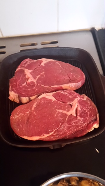 Two Ribeye Steaks