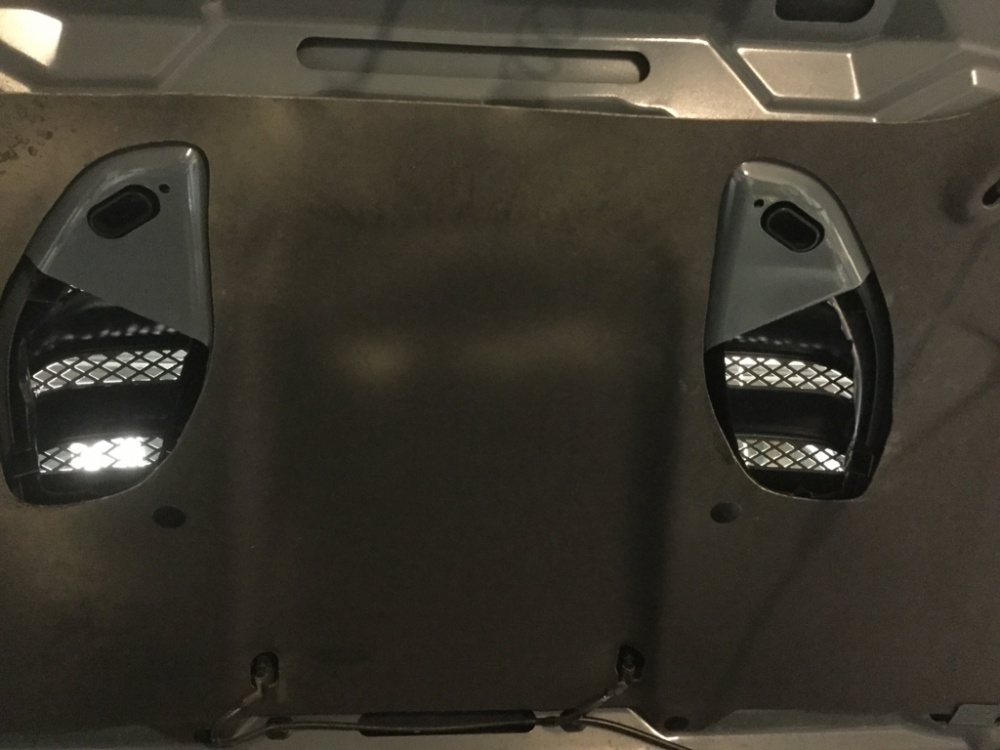 Opened Hard Rock hood vents for more flow.