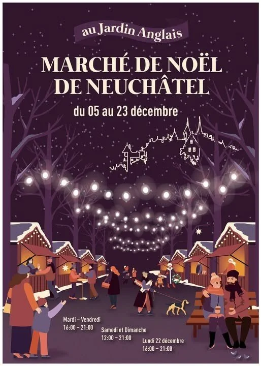 Marché de Noël Jardin Anglais 