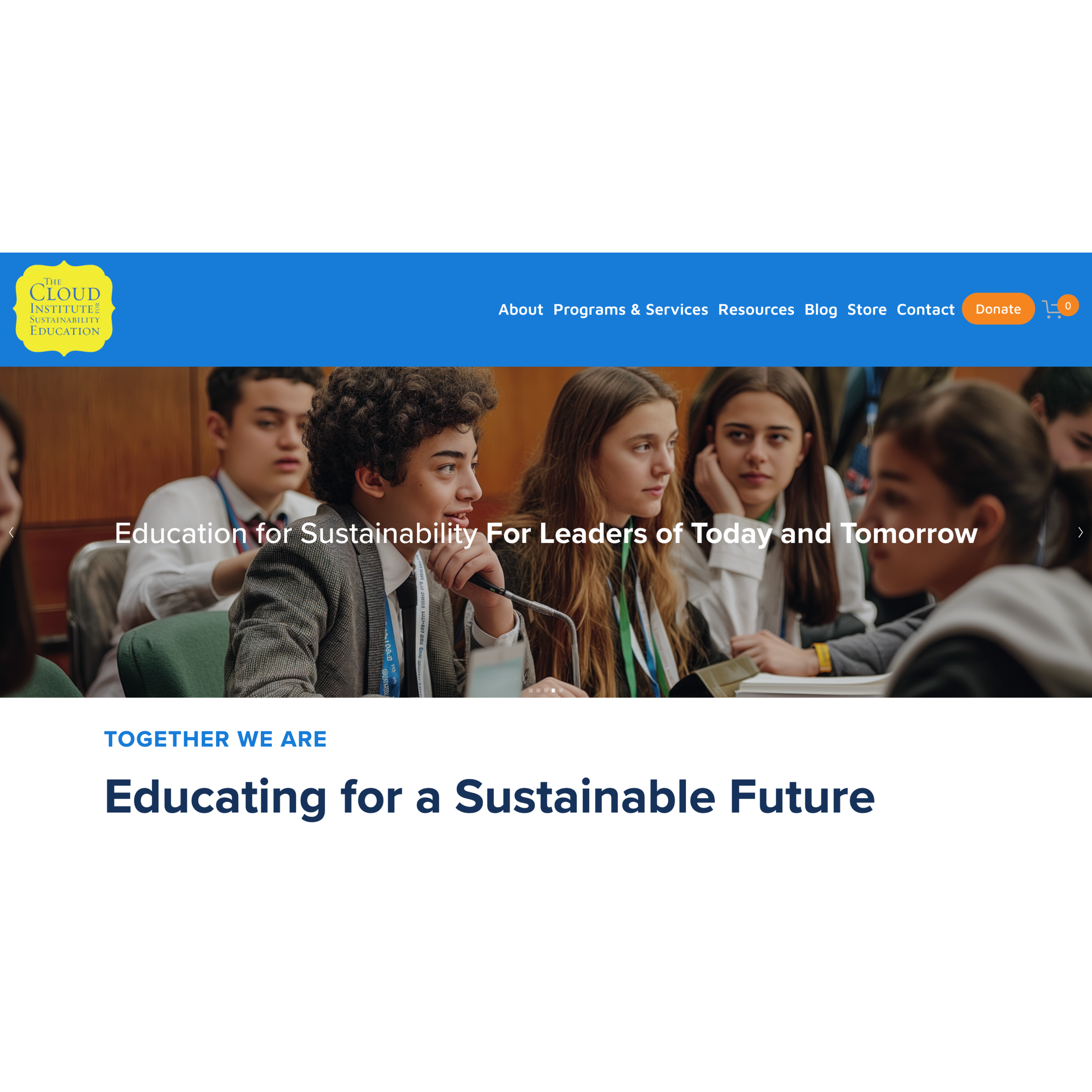 The Cloud Institute has a new website!