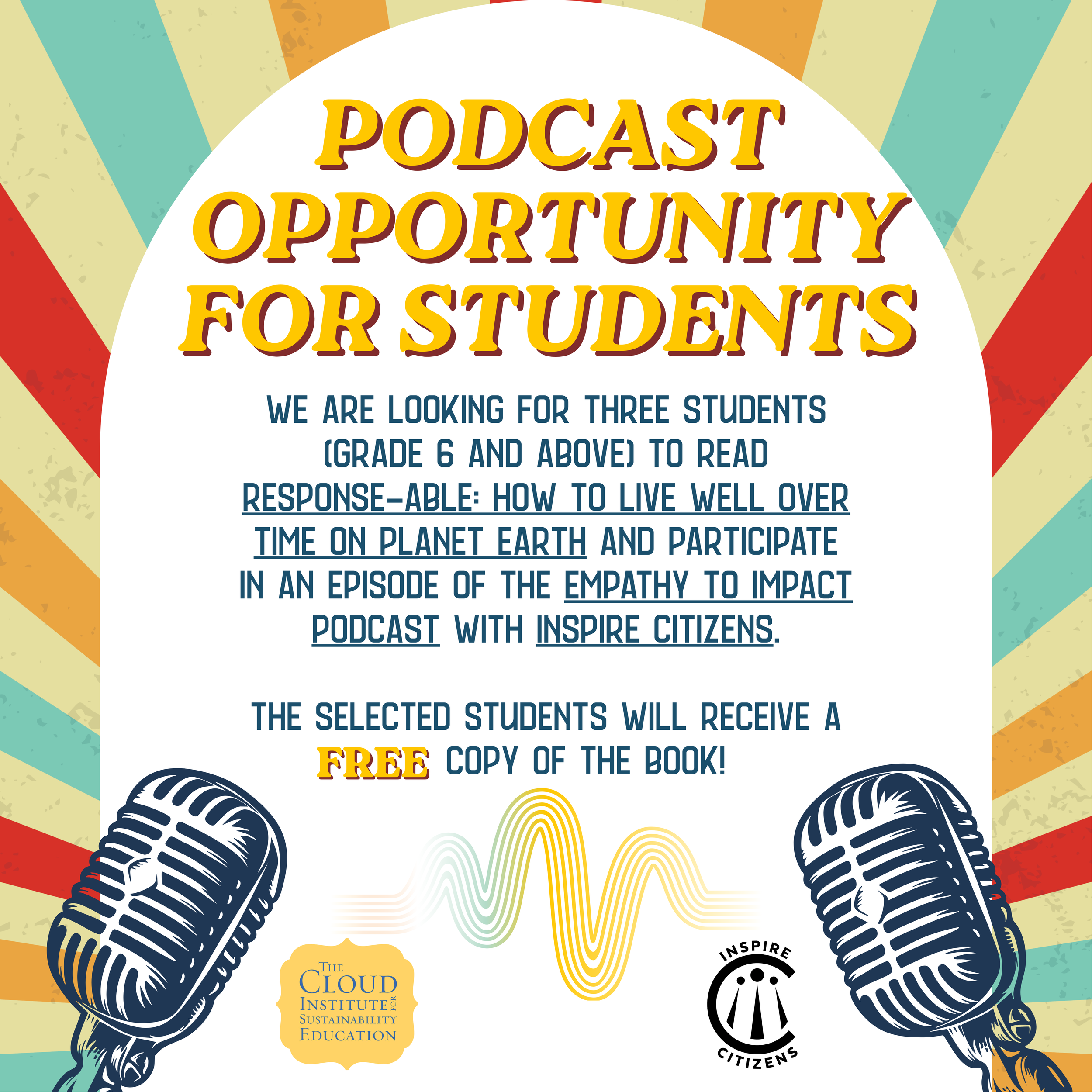 🌿 A Meaningful Opportunity for Students: Book Giveaway &amp; Podcast Feature