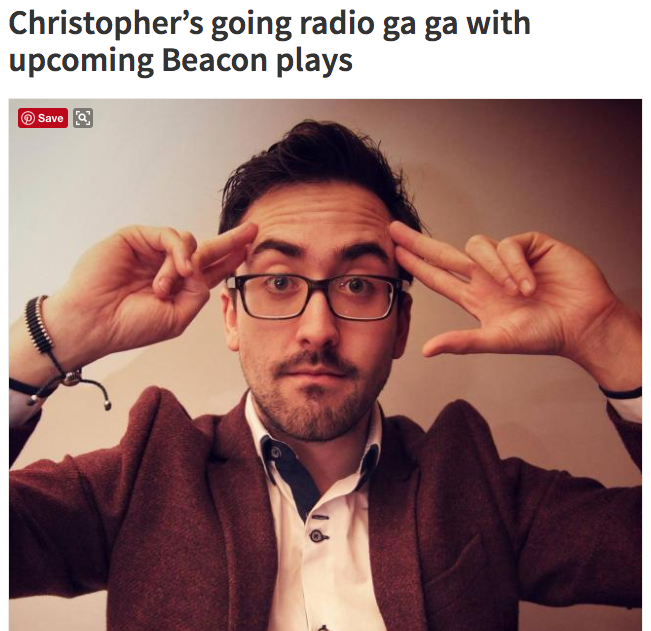 Interview with Greenock Telegraph 2016