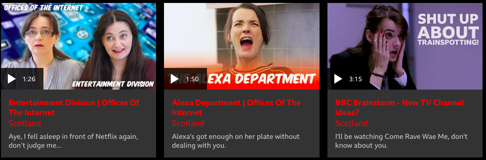 BBC The Social: Sketches