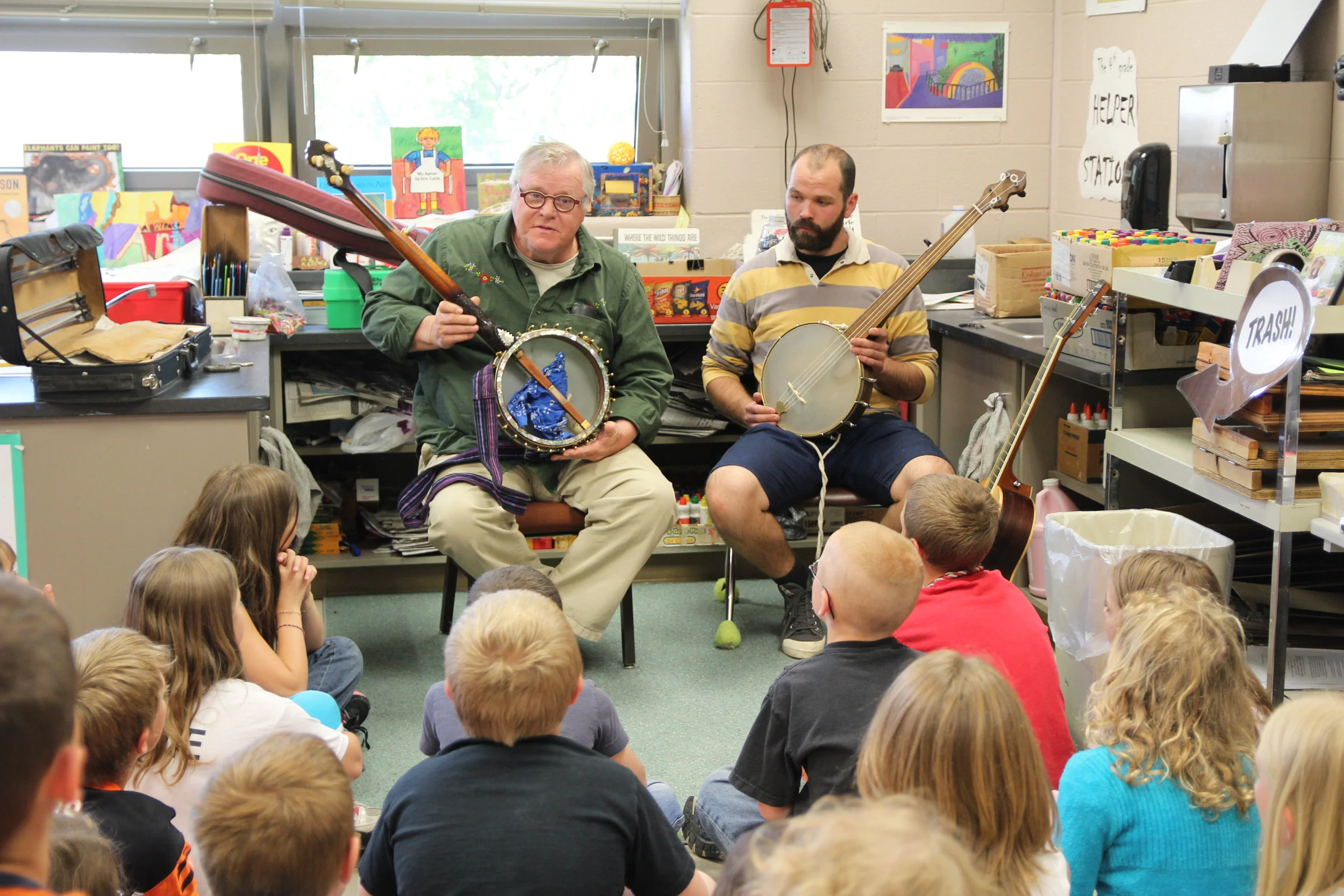 A workshop designed to explore Traditional Forms with students applies origin stories to look deeply at how tools, stories and accepted truths evolve through use and time. 