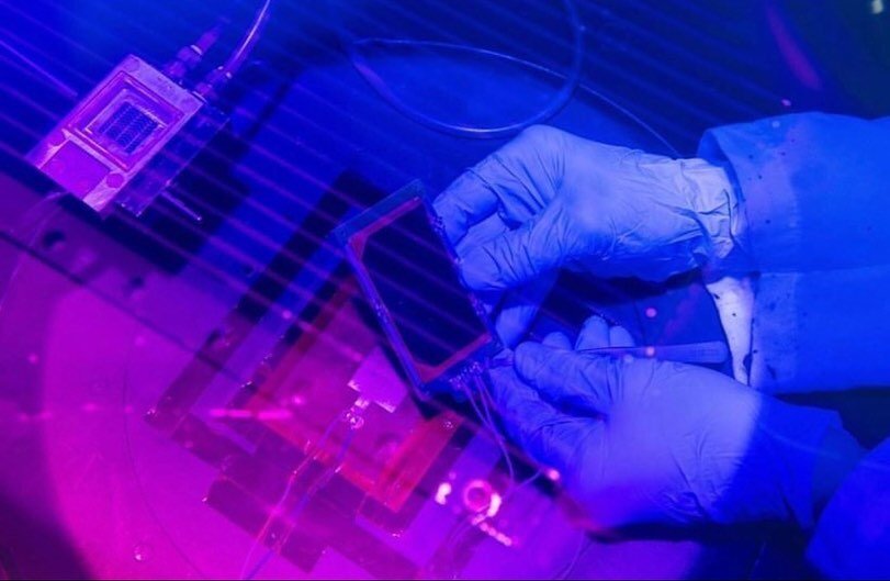 NASA Glenn researchers are investigating perovskite solar cells, a new material that could replace silicon solar cells currently used in space. Perovskite is an incredible conductor of electricity and can be transported into space as a liquid solutio