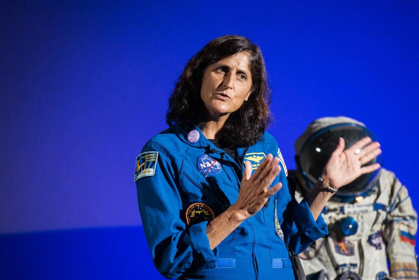 Suni Williams, of Euclid, Ohio, retired from NASA in December after 27 years of service. During her NASA career, she spent 608 total days off Earth &mdash; the second-most in American history, behind Peggy Whitson&rsquo;s 695 &mdash; and ran the firs