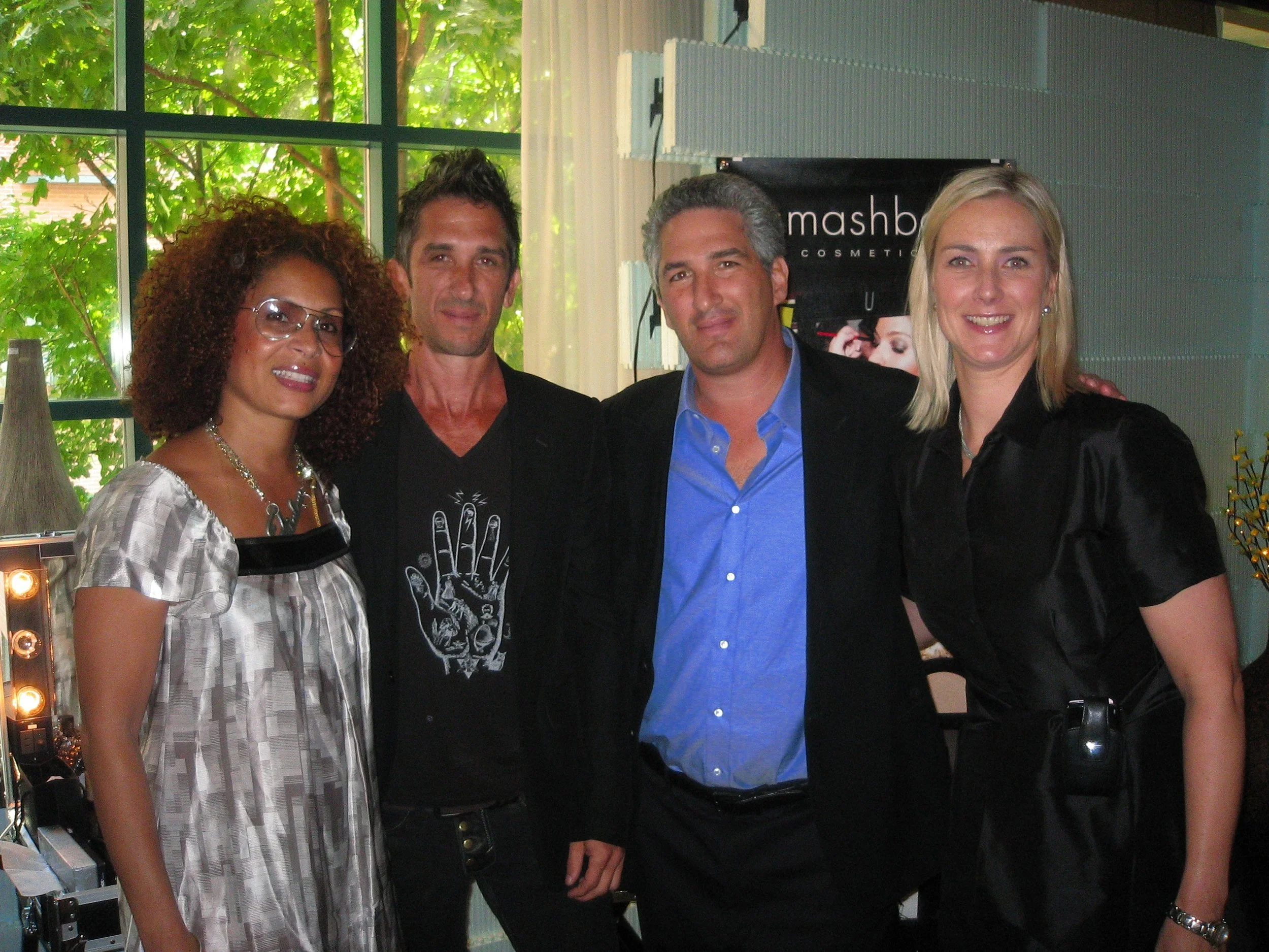 PamelawithDean&Davis Factor, Founders Smashbox, Lori Taylor Smashbox.JPG