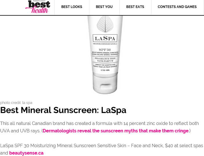 LASPA - Besthealthmag.ca