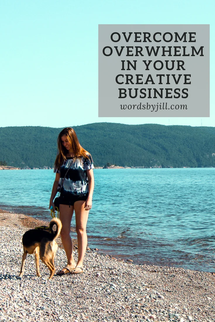 Overcome overwhelm in your creative business graphic.jpg