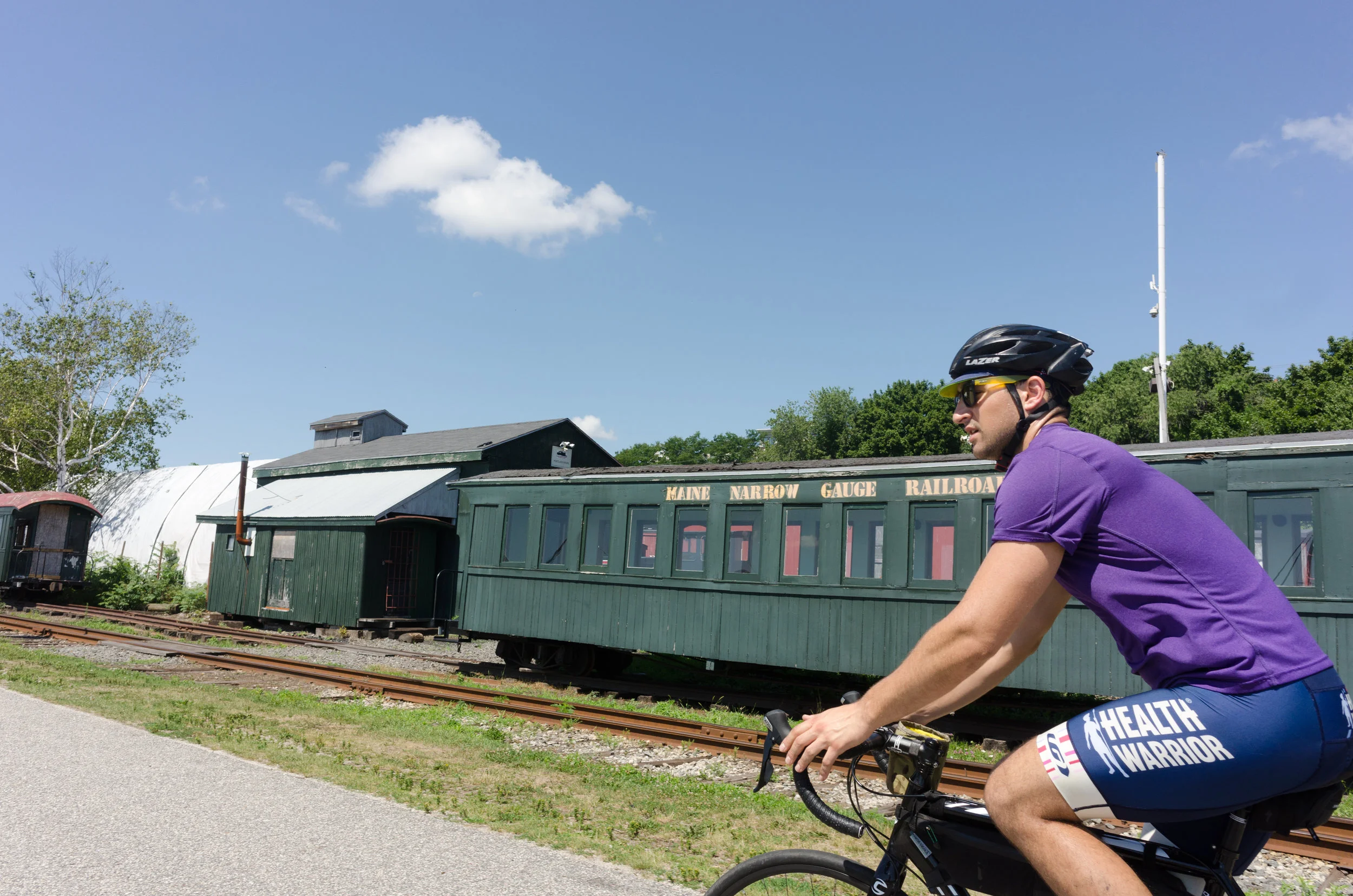 Once in Portland we spent the day exploring via bike.